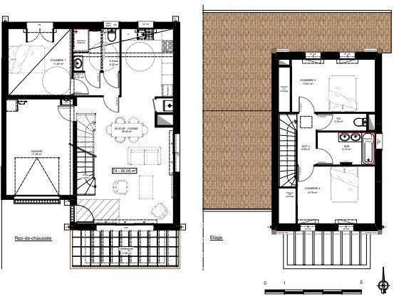Maison 4 pièces 95 m² Bénesse-Maremne