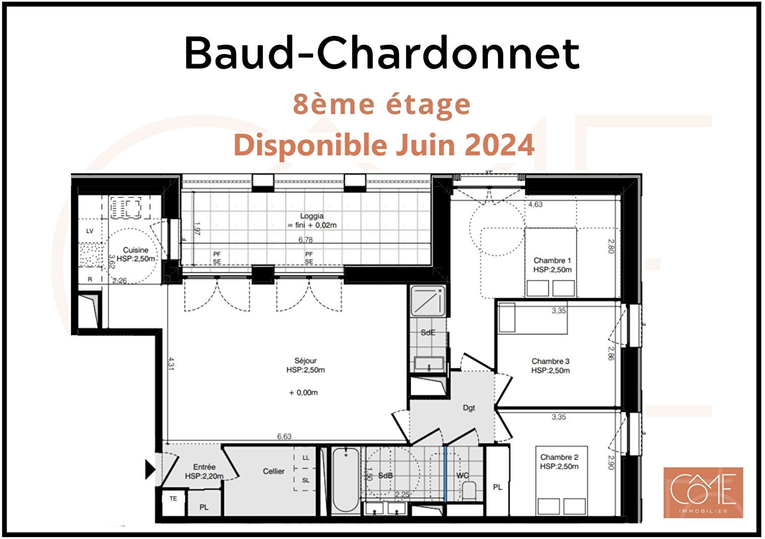 Appartement 4 pièces 92 m²