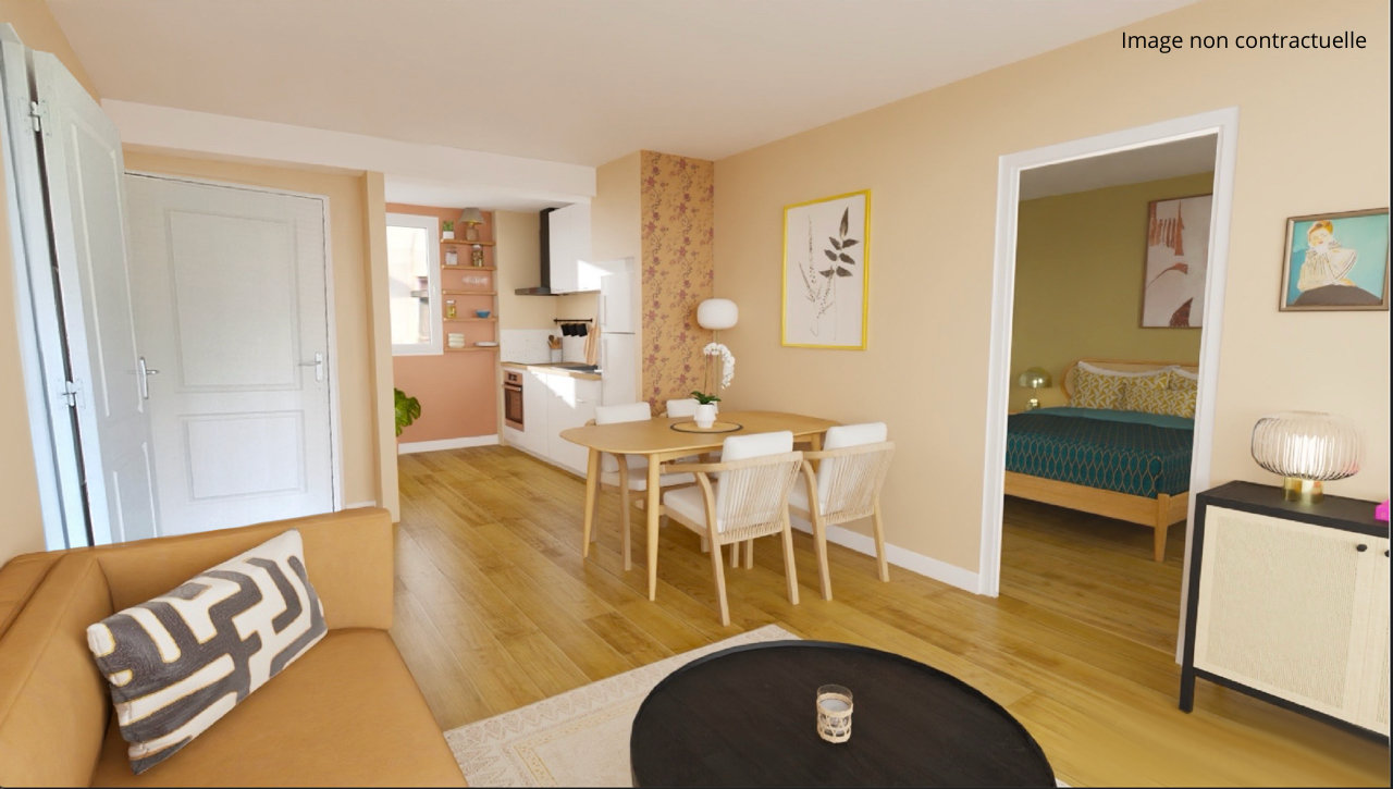 Appartement 3 pièces 58 m² Guérande