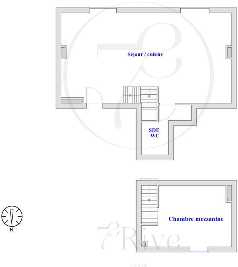 Appartement a louer montigny-les-cormeilles - 1 pièce(s) - 29.4 m2 - Surfyn