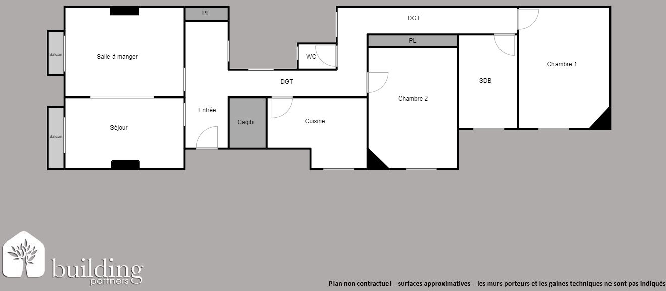 Appartement 5 pièces 117 m² Bois-Colombes