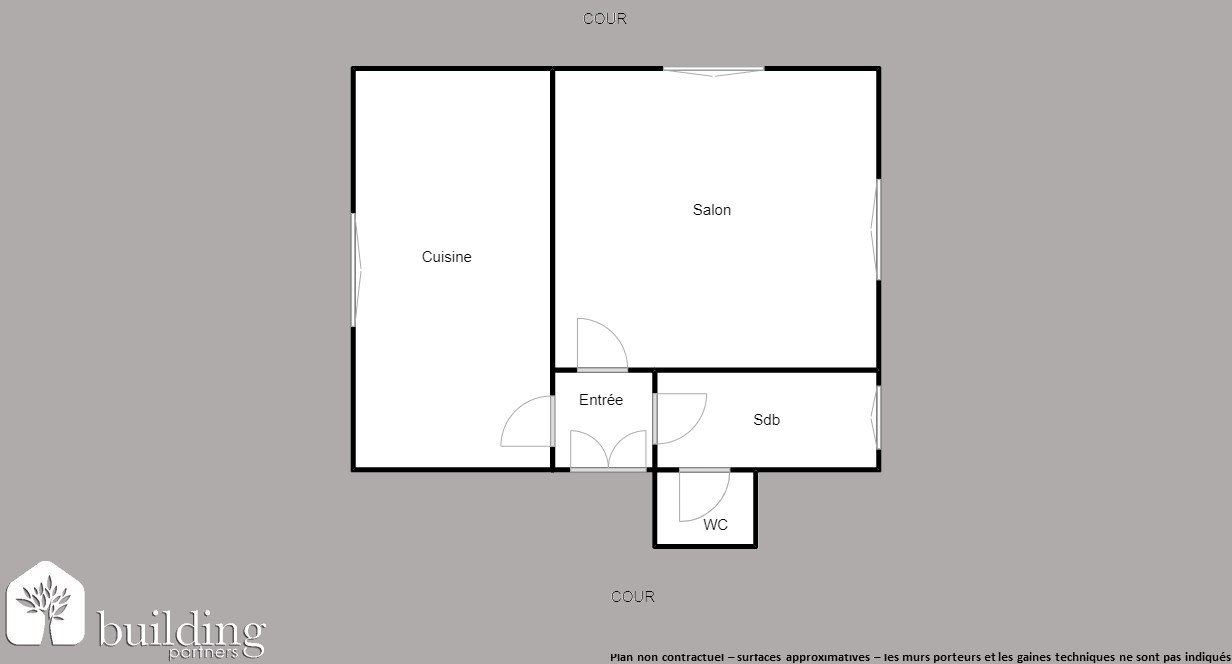 Appartement 1 pièce 40 m² paris 16eme