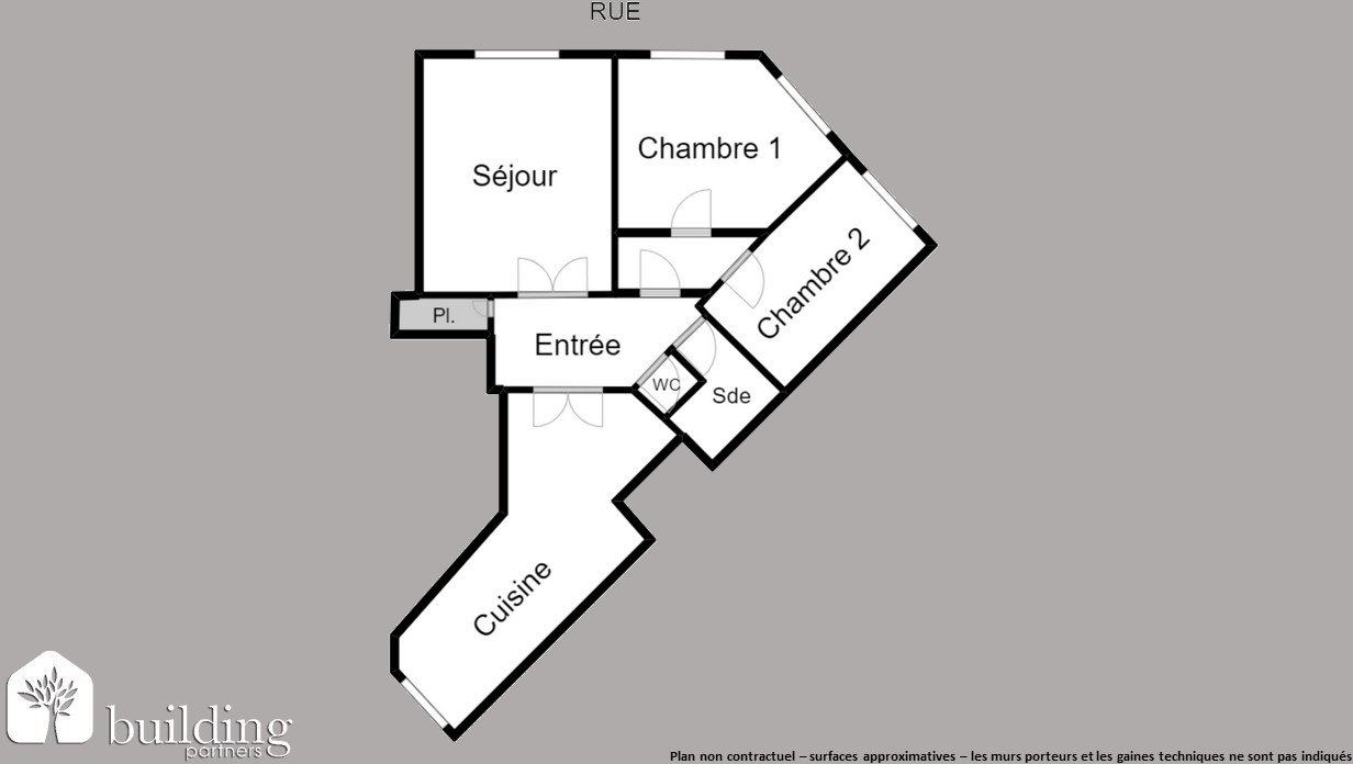 Appartement 4 pièces 95 m² Levallois-Perret