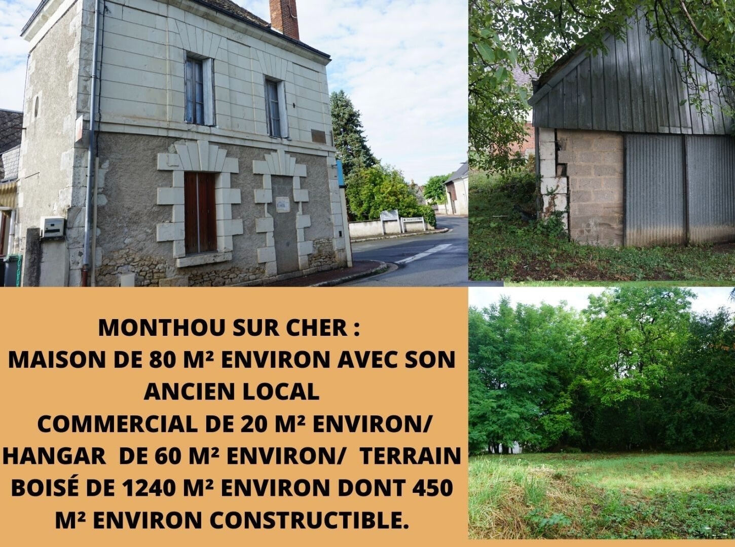 Maison 5 pièces 95 m² Monthou-sur-Cher