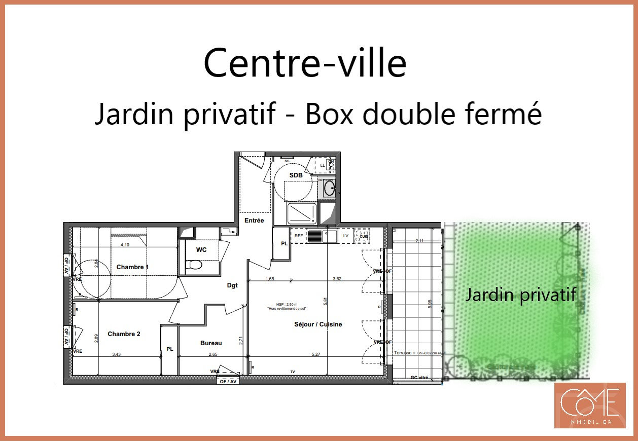Appartement 4 pièces 77 m² La Chapelle-des-Fougeretz