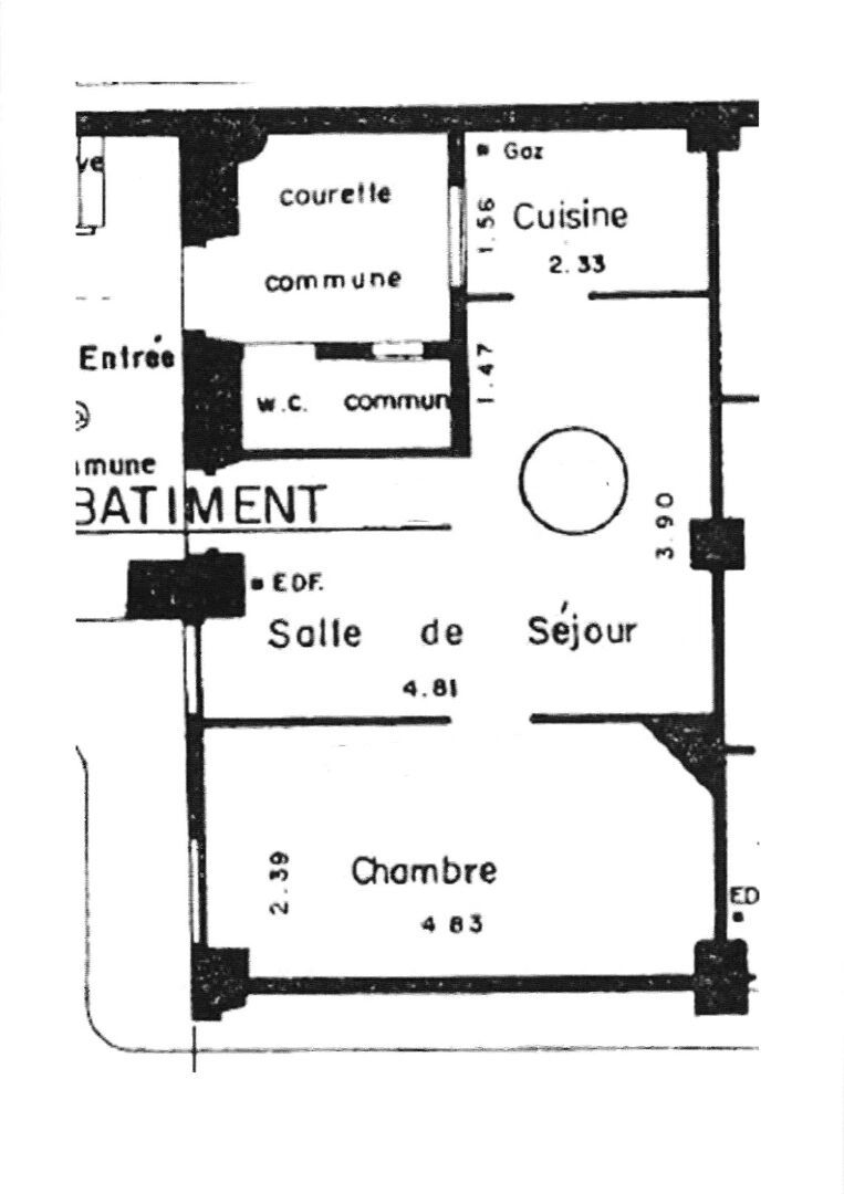 Appartement 2 pièces 28 m² La Plaine Saint Denis