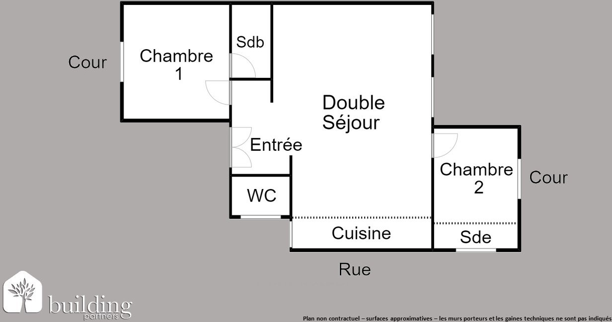 Appartement 4 pièces 95 m² Paris 17ème