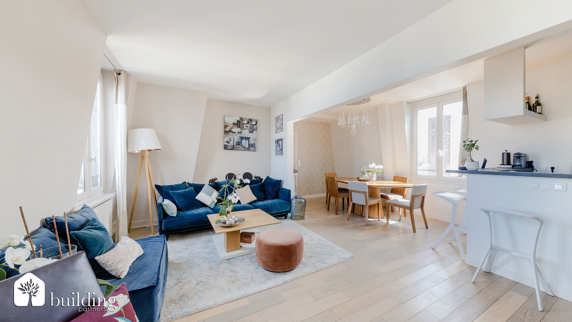 Appartement 5 pièces 105 m² Levallois-Perret
