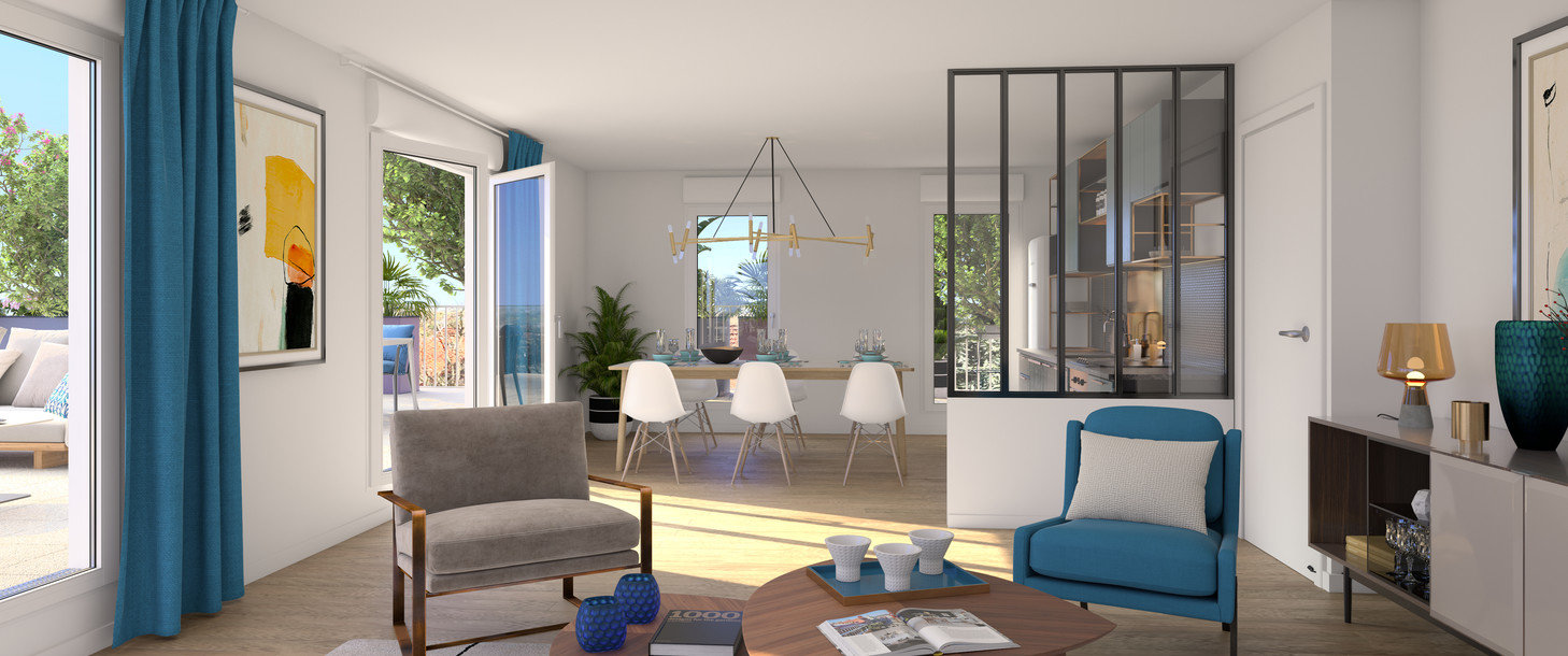 Appartement 3 pièce(s) 69 m²à vendre Bezons