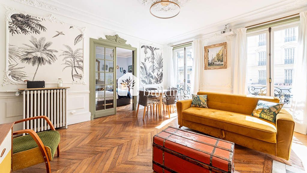 Appartement 4 pièce(s) 80 m²à vendre Paris-17e-arrondissement