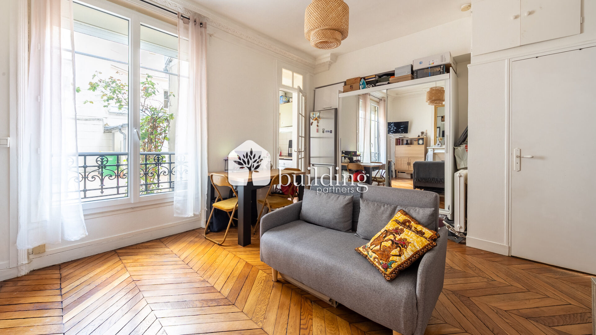 Appartement 1 pièce(s) 30 m²à vendre Paris-17e-arrondissement