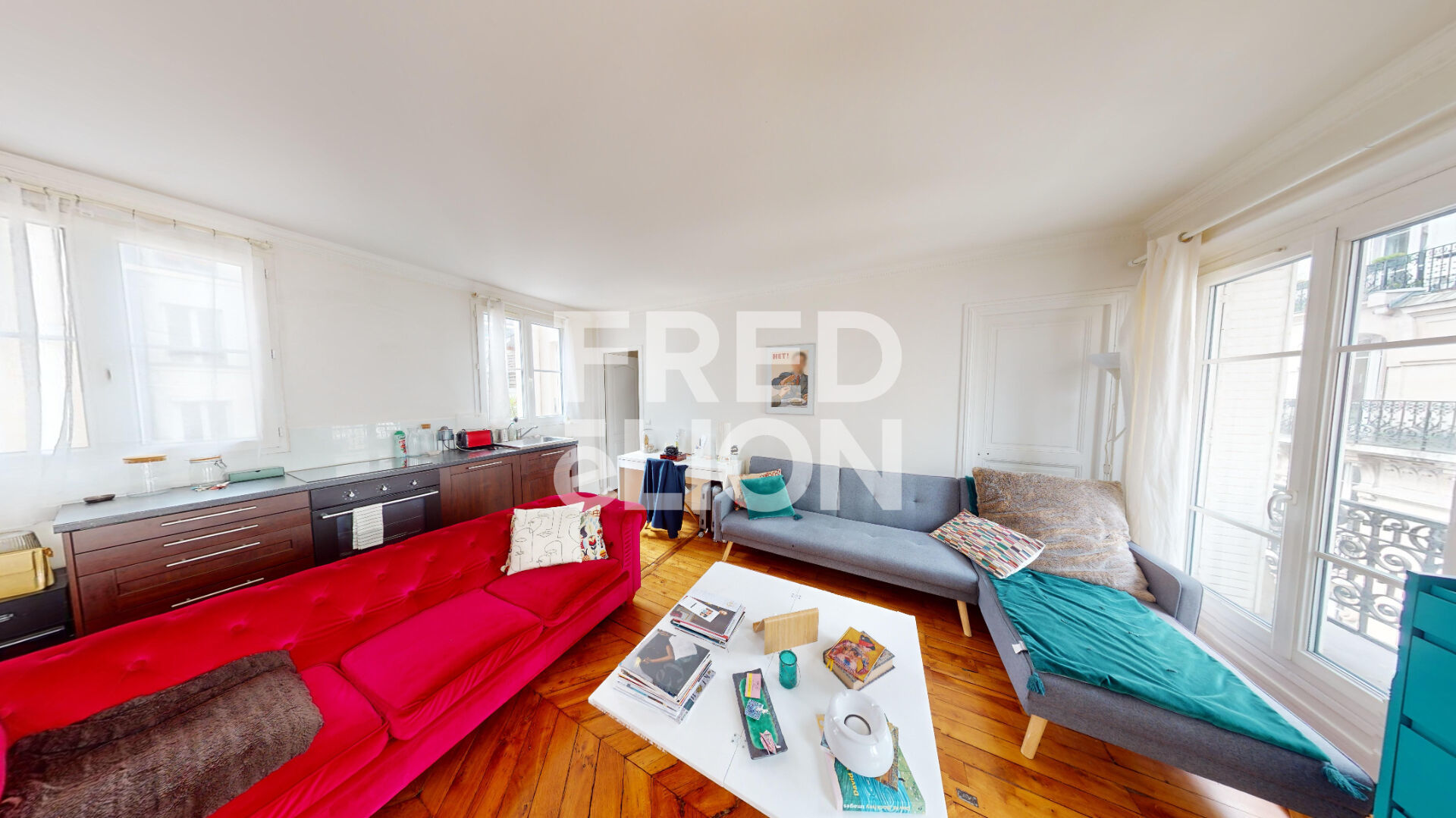 Appartement a louer paris-17e-arrondissement - 2 pièce(s) - 42.39 m2 - Surfyn