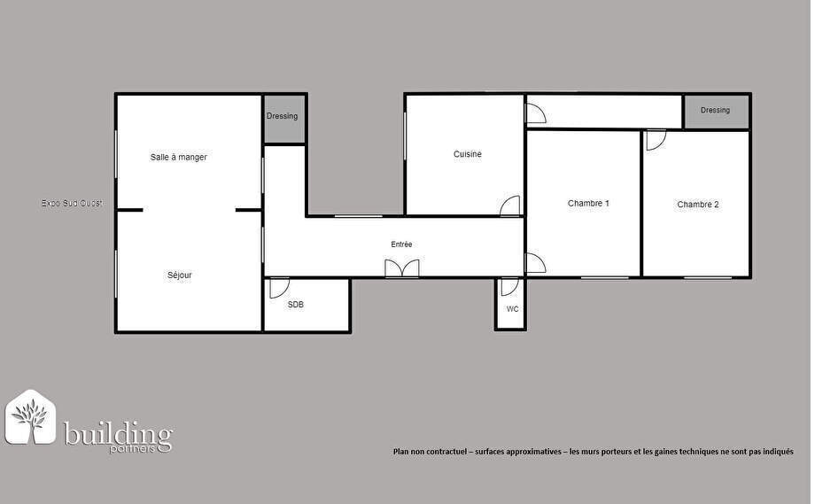 Appartement a vendre  - 4 pièce(s) - 96.2 m2 - Surfyn