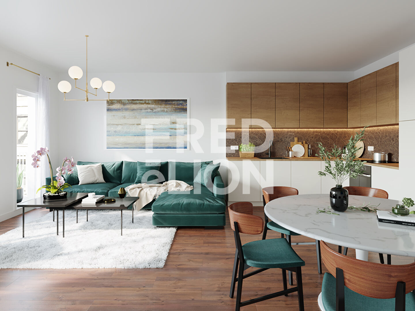 Appartement 3 pièce(s) 72.57 m²à vendre Paris-14e-arrondissement