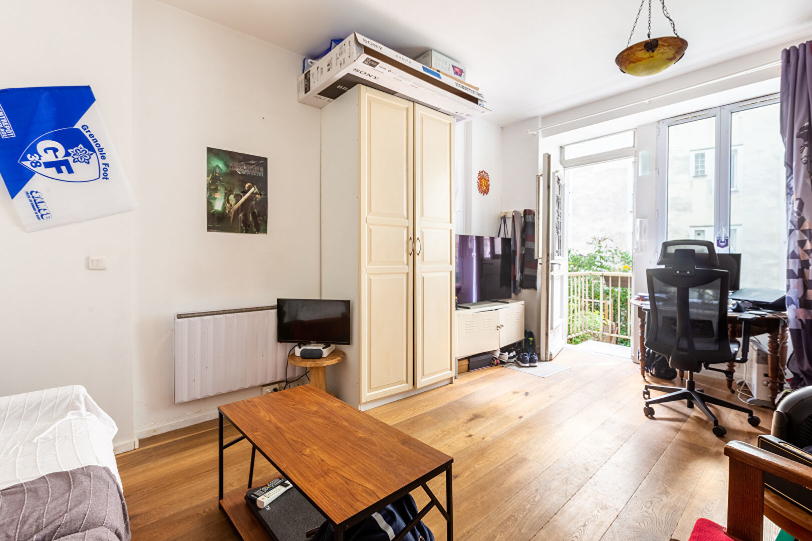 Appartement 1 pièce(s) 29 m²à vendre Paris-18e-arrondissement