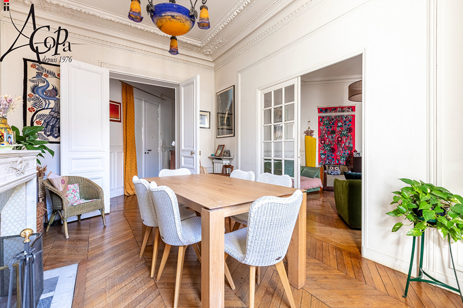 Appartement 5 pièce(s) 103 m²à vendre Paris-18e-arrondissement