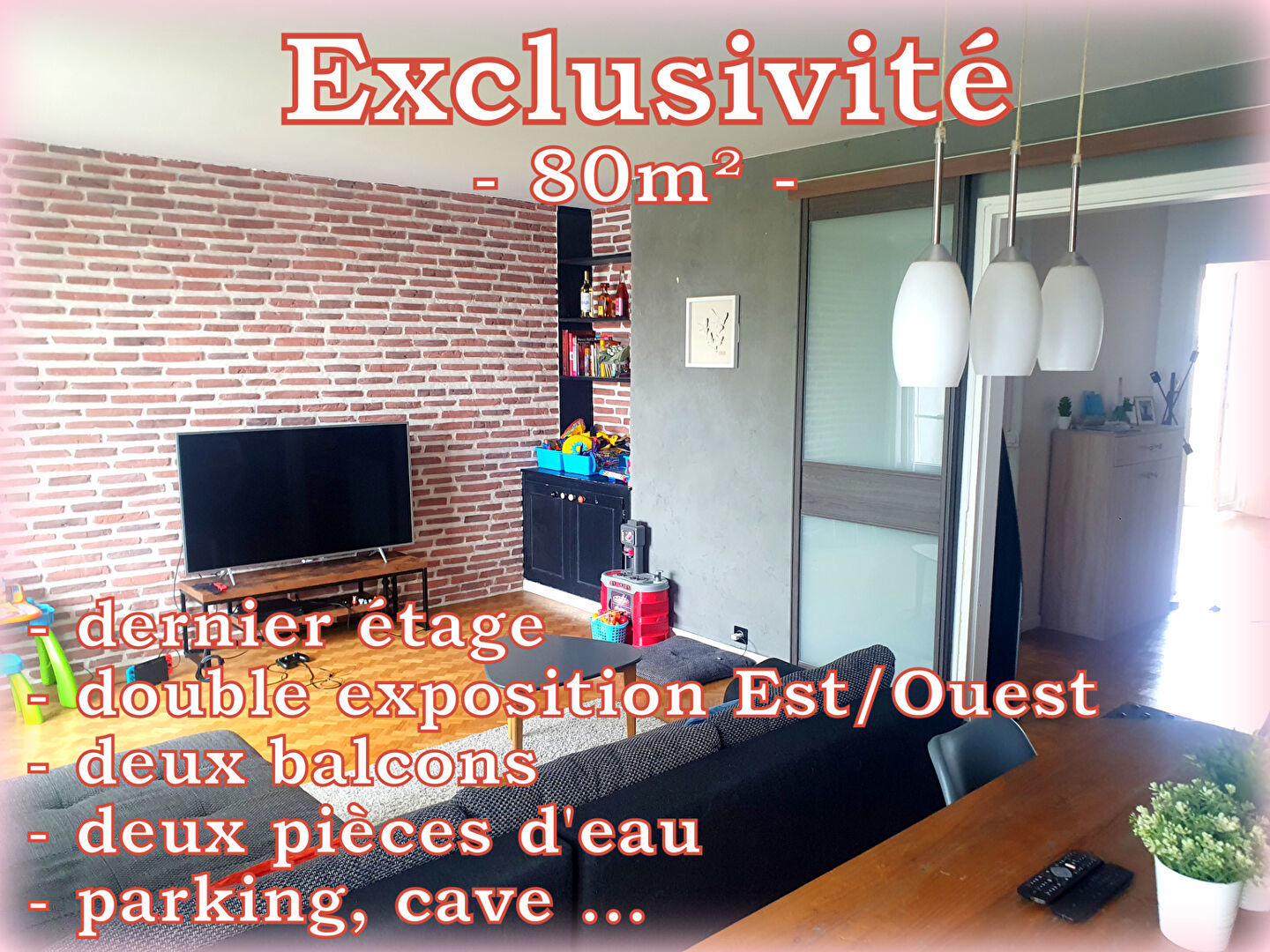 Appartement 4 pièces 80 m² Gagny