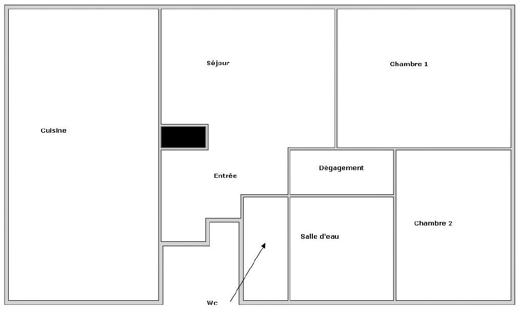 Appartement 4 pièces 66 m² Fleury-les-Aubrais