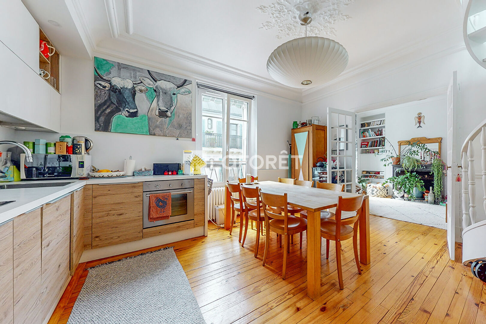 Appartement 3 pièce(s) 73.76 m²à vendre Paris-17e-arrondissement