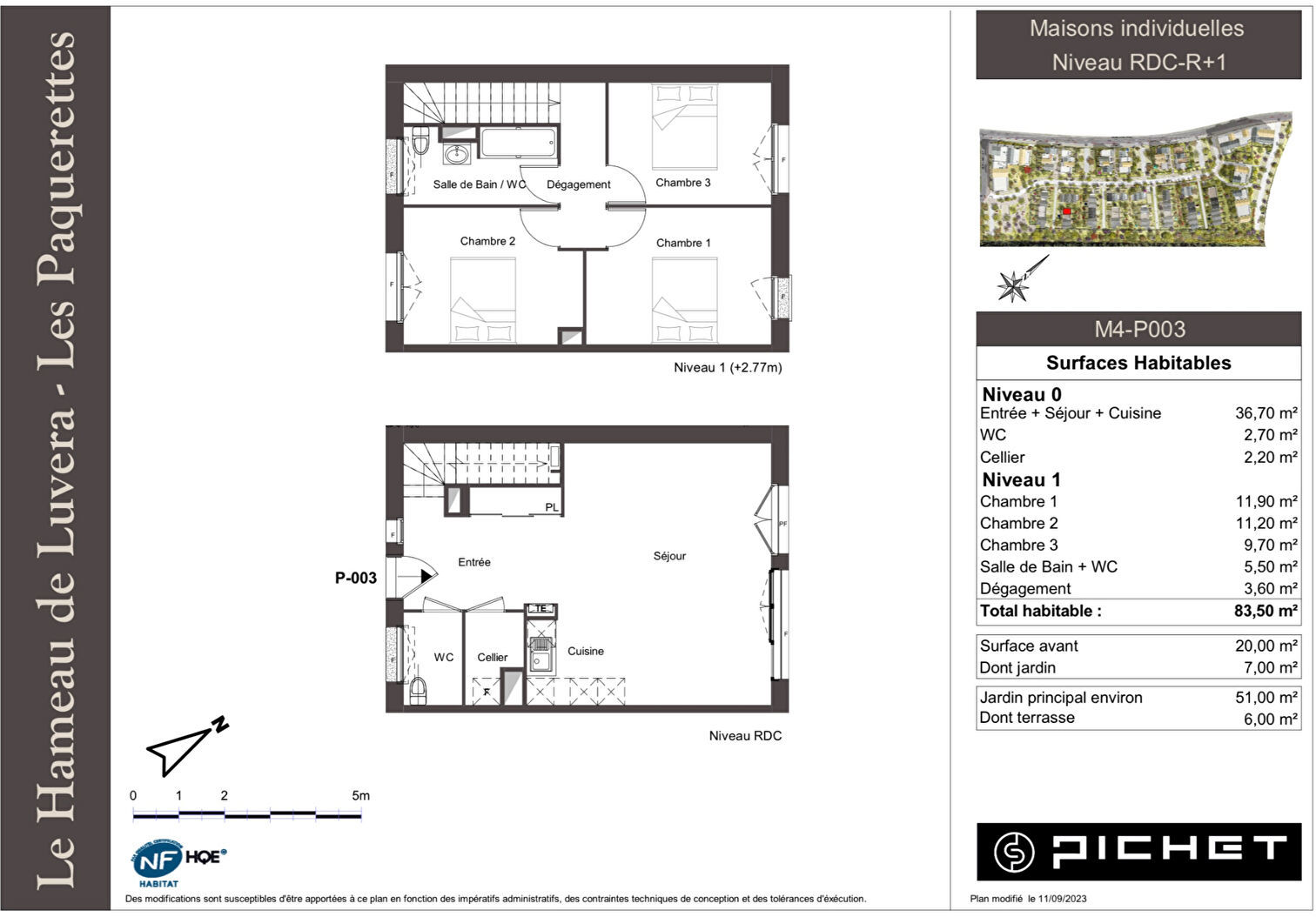 Maison a louer louvres - 4 pièce(s) - 83.5 m2 - Surfyn