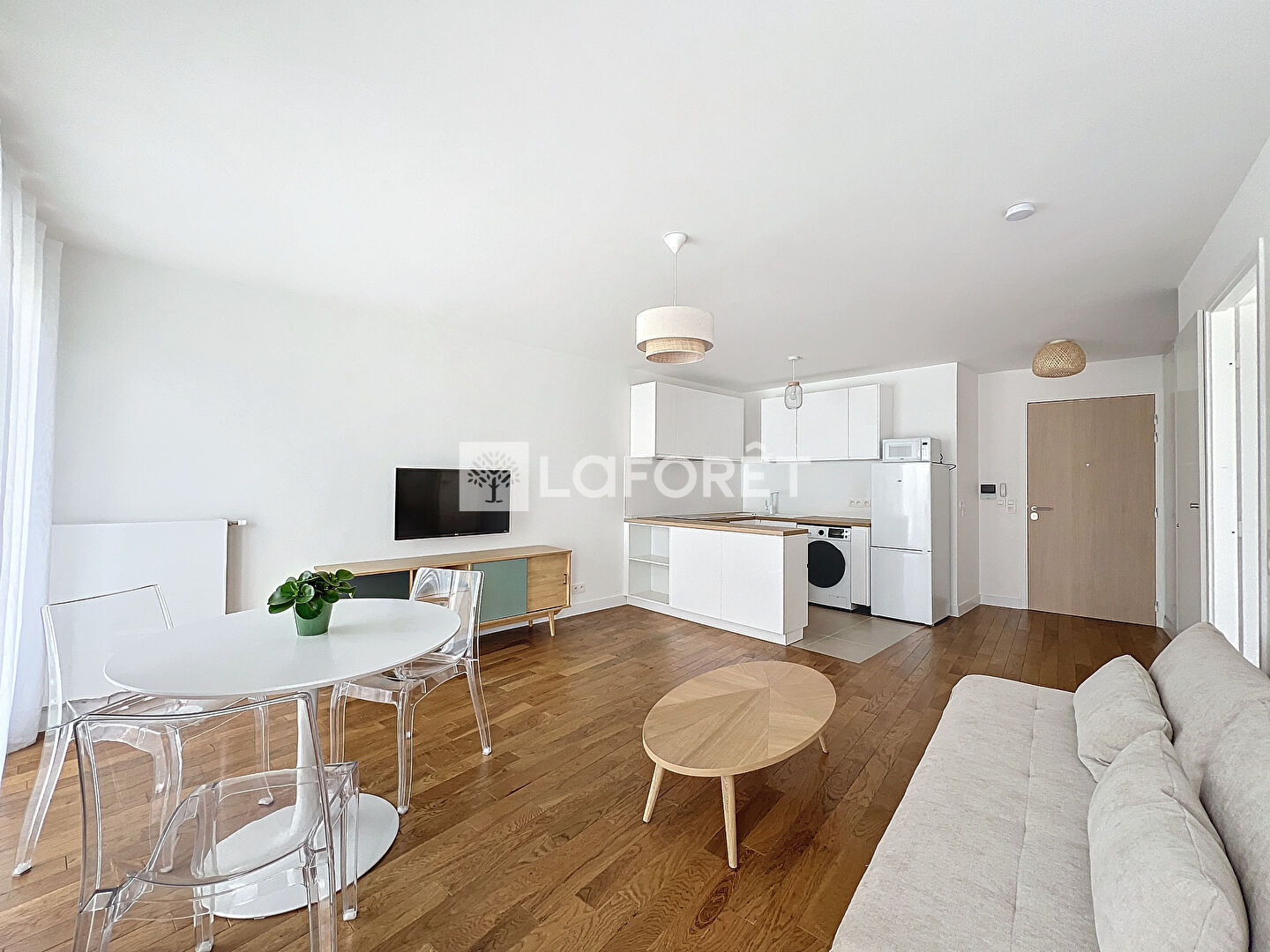 Appartement a louer  - 2 pièce(s) - 46.34 m2 - Surfyn