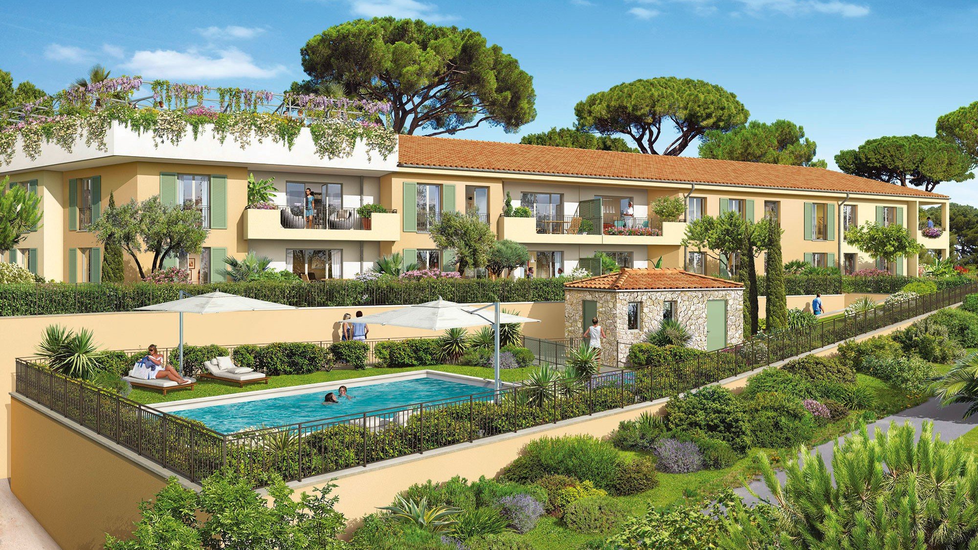 Villa Masade (2 à 4 pièces, 43 à 81 m²) Trans-en-Provence