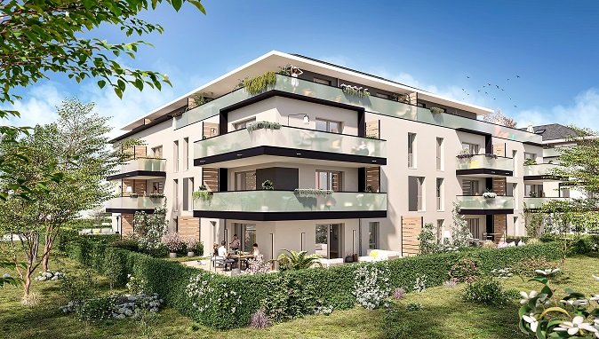 Grand Léman (2 à 4 pièces, 57 à 82 m²) Divonne-les-Bains