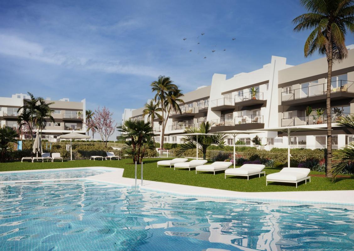 Superbe ensemble d’appartements à Gran Alacant, proche Mer (3 à 4 pièces, 71 à 89 m²)