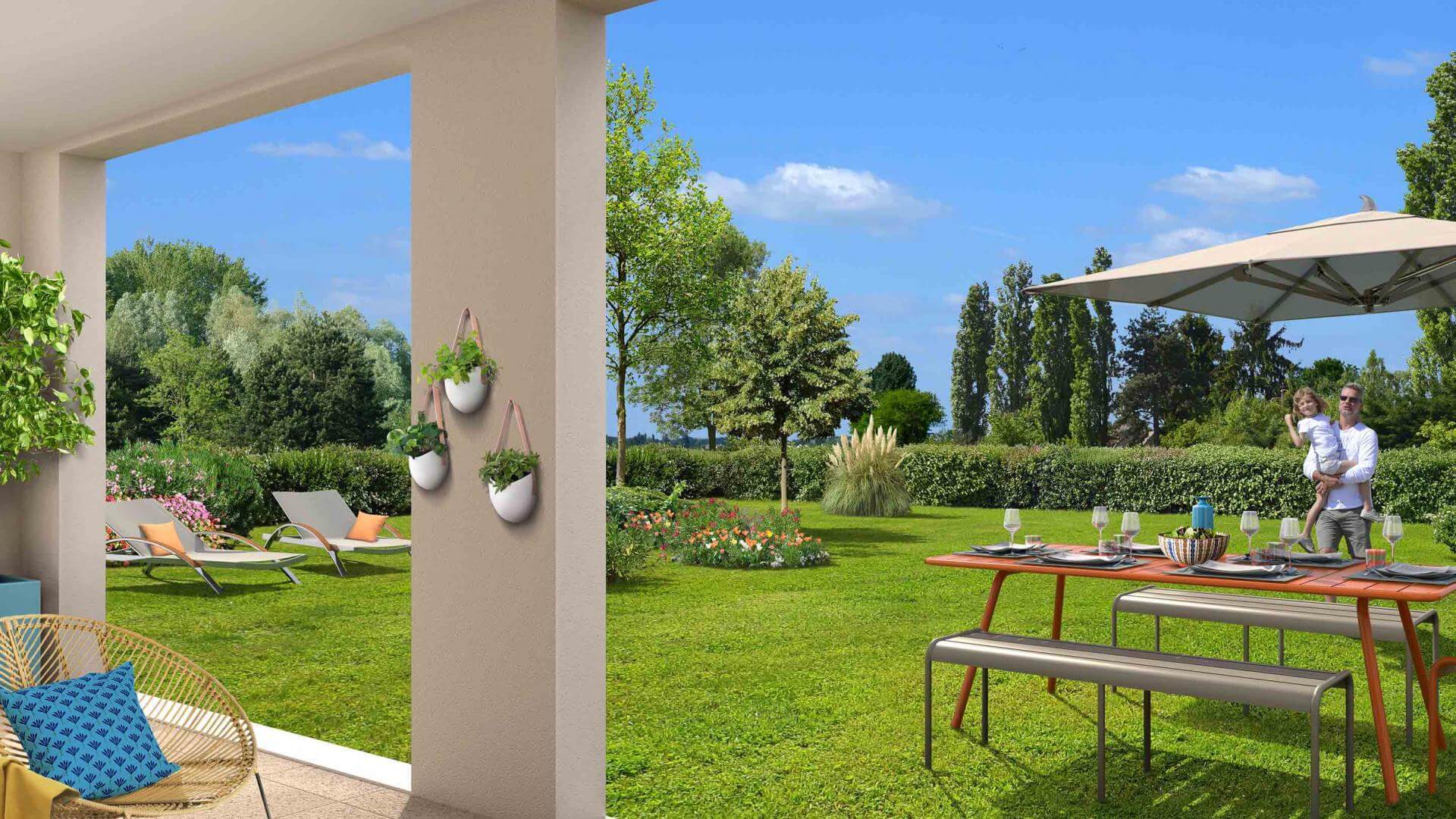 3 pièces avec jardin offre frais de notaire offert (3 pièces, 60 m²) Lagny-sur-Marne