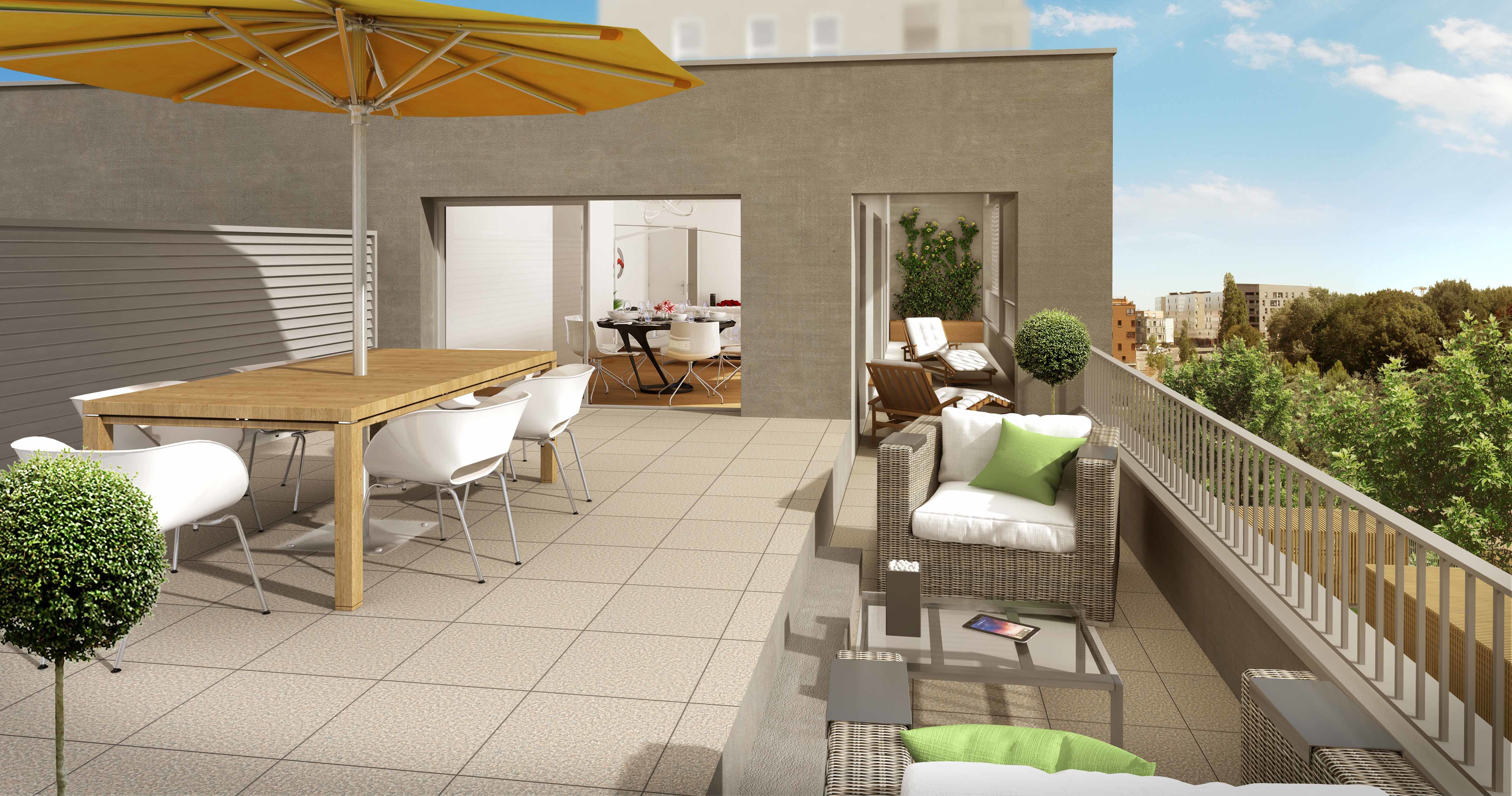 Sublime 4 pièces et son immense balcon de 26m² avec cuisine séparé (4 pièces, 90 m²) Mitry-Mory