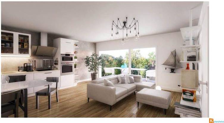 Appartement 80 m² 4 pièces (4 pièces, 80 m²) Montigny-lès-Cormeilles