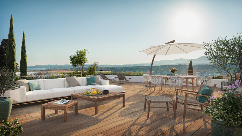 EXCEPTIONNEL T4 140M² - 65M² TERRASSE VUE MER - RESIDENCE STANDING AVEC PISCINE ROOFTOP (4 pièces, 140 m²)