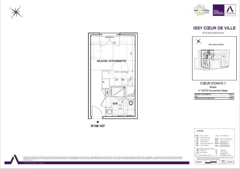 Appartement a louer issy-les-moulineaux - 1 pièce(s) - 26 m2 - Surfyn