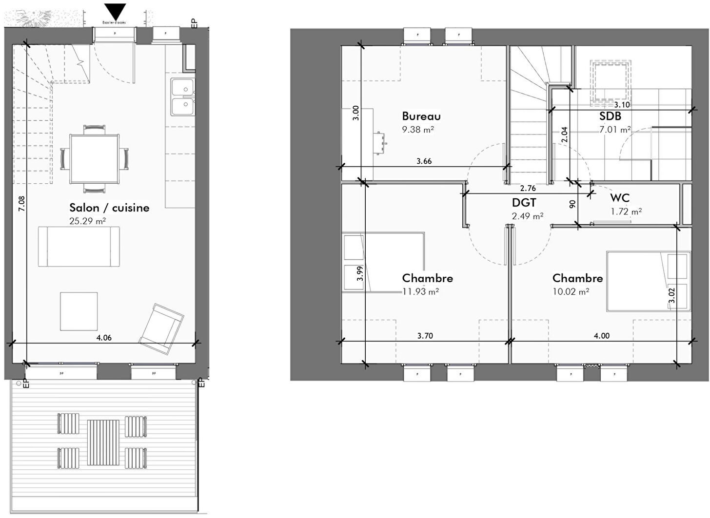 Appartement 3 pièces 68 m² Pluneret