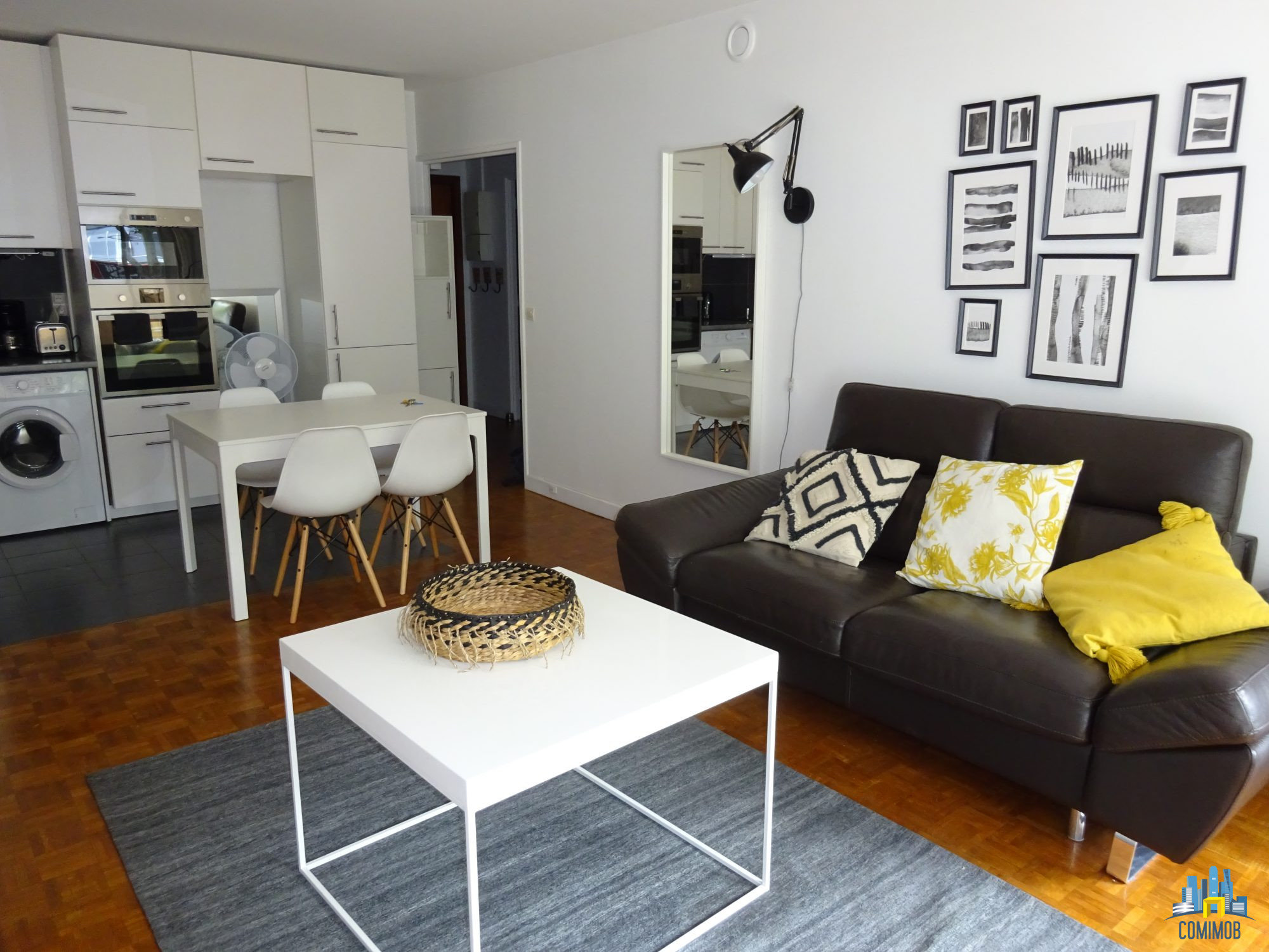 Appartement a louer courbevoie - 3 pièce(s) - 55 m2 - Surfyn