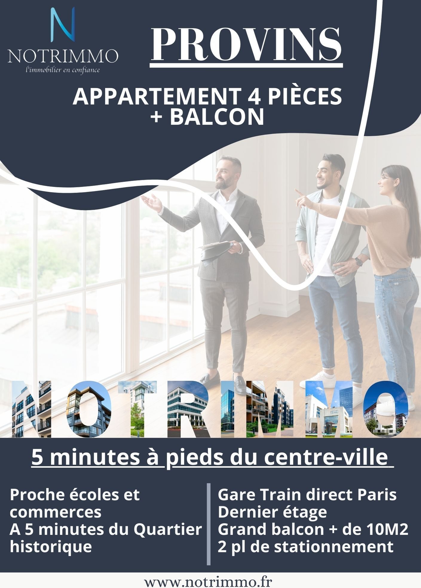 Appartement 4 pièces 82 m² Provins