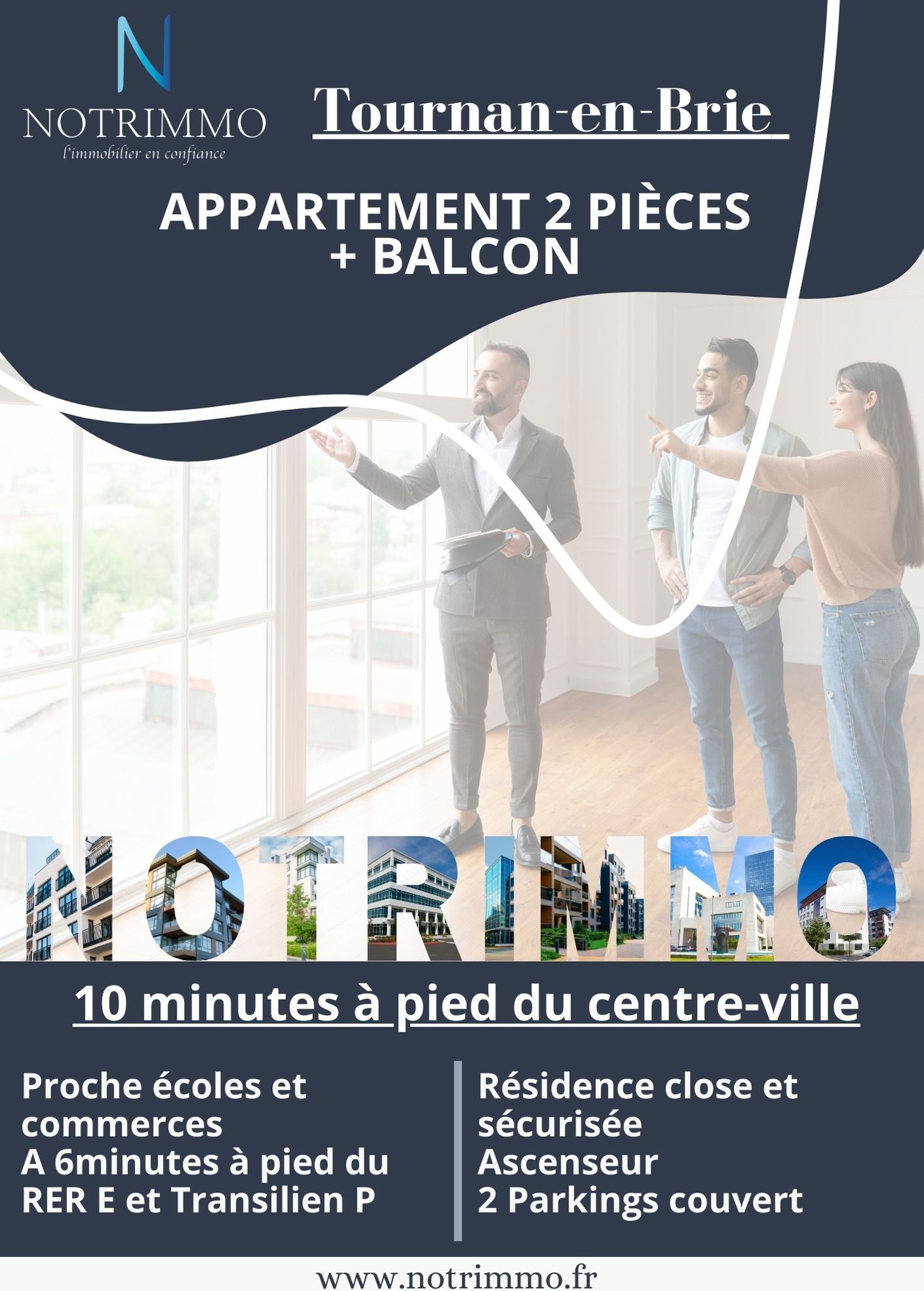 Appartement 2 pièces 47 m² Tournan-en-Brie