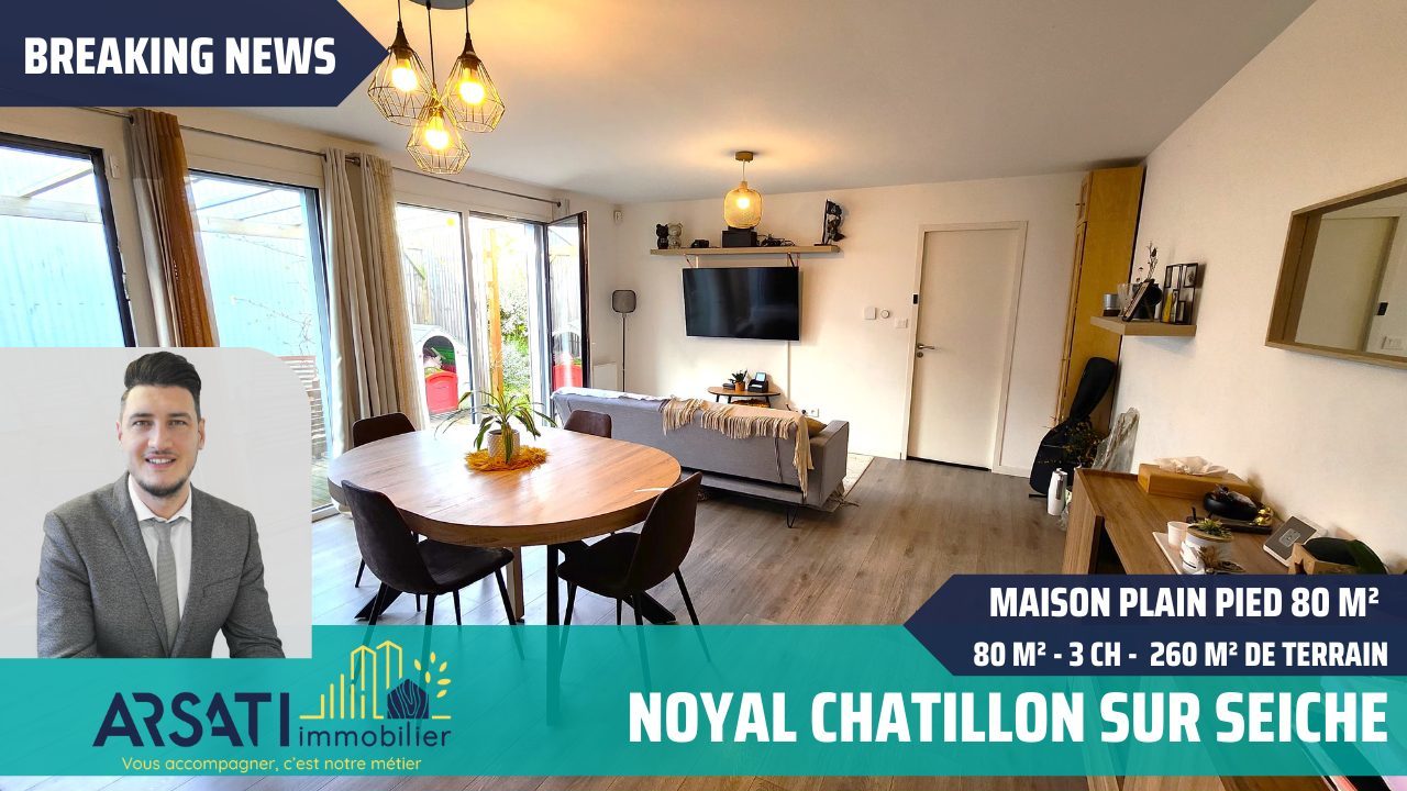Maison 5 pièces 80 m² Noyal-Châtillon-sur-Seiche
