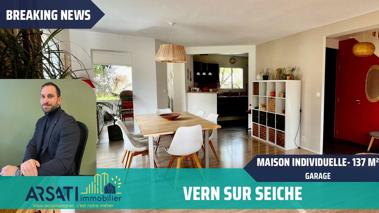 Maison 5 pièces 137 m² Vern-sur-Seiche