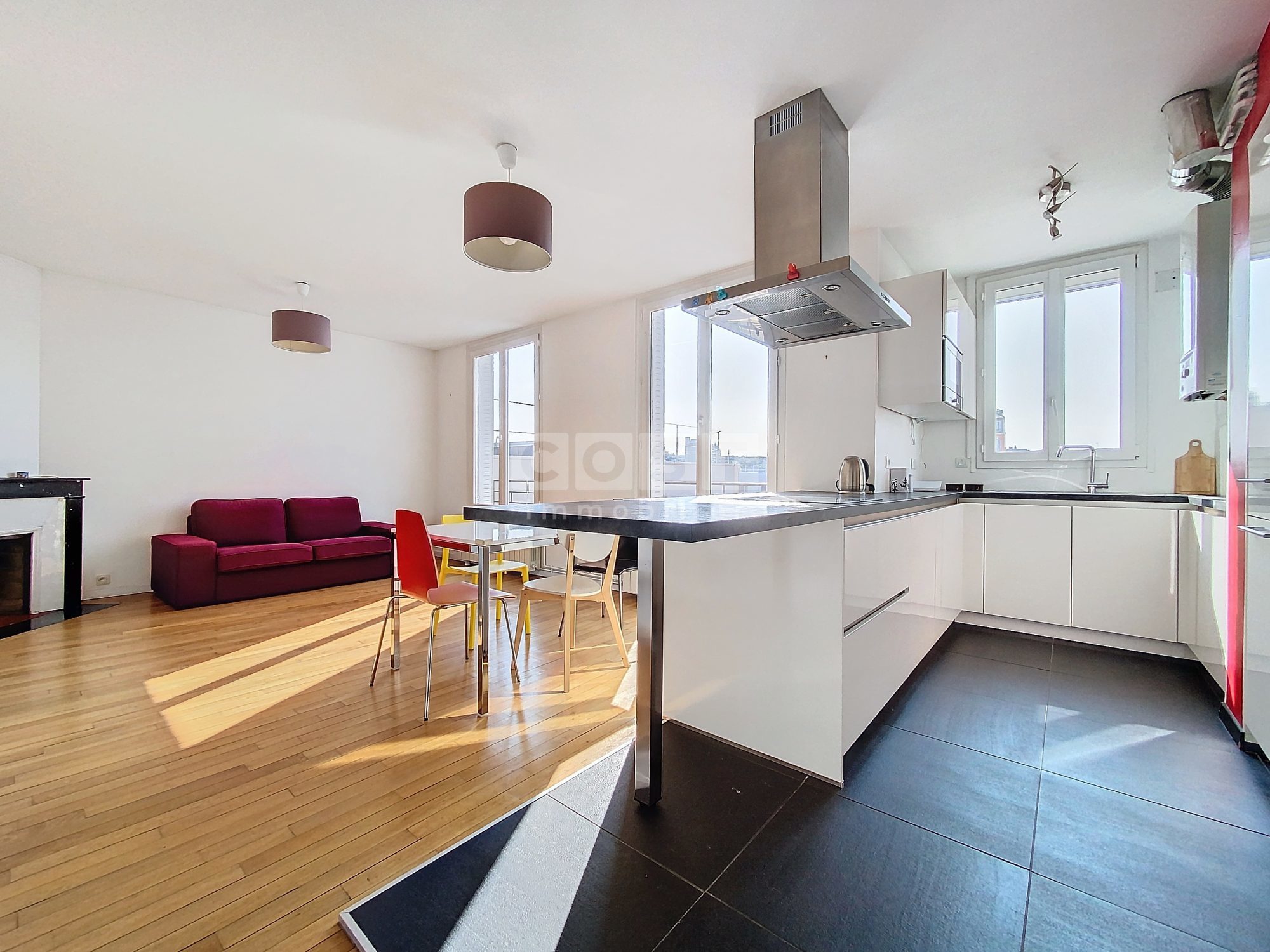 Appartement a louer bois-colombes - 3 pièce(s) - 61 m2 - Surfyn