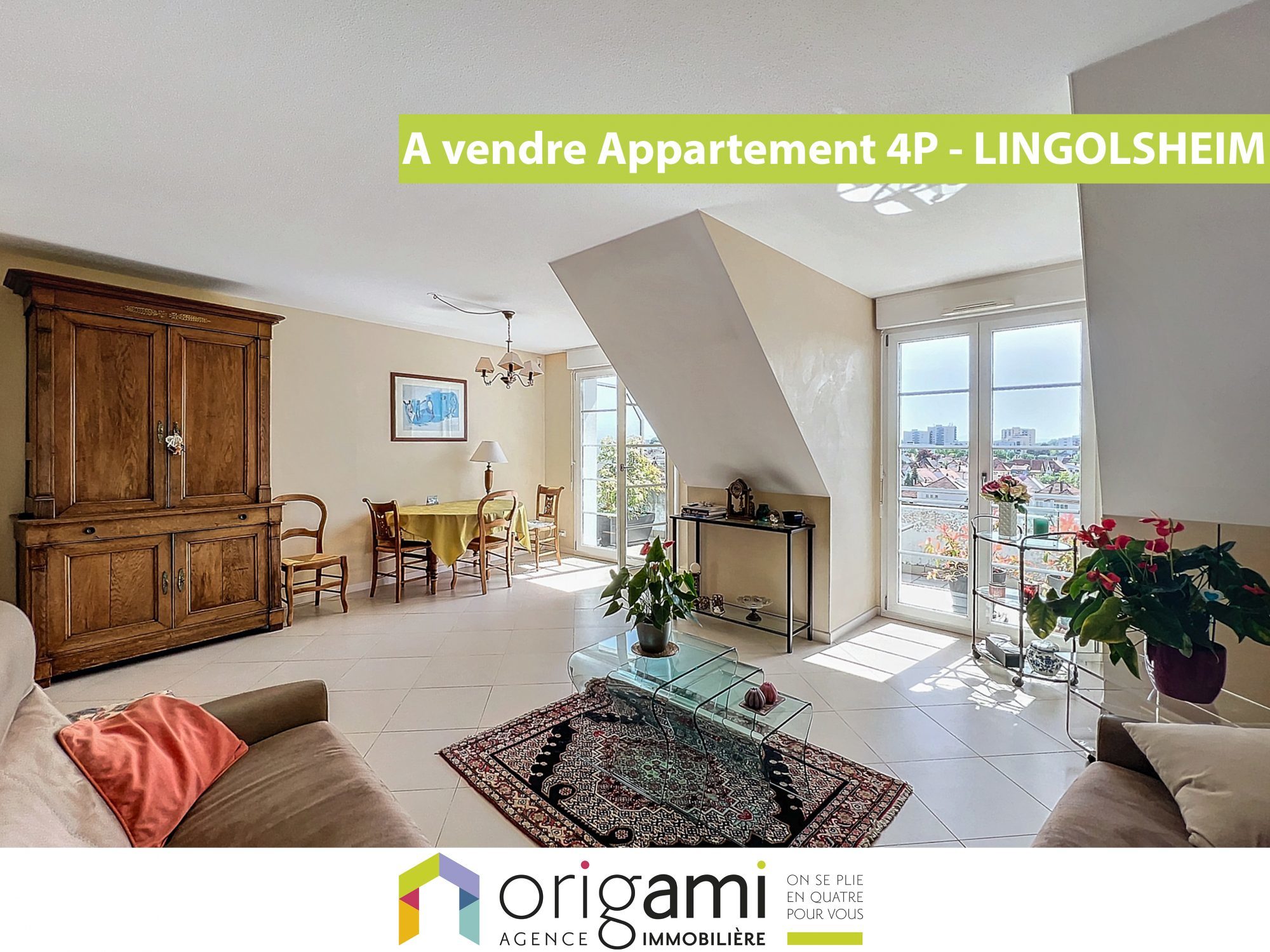 Appartement 4 pièces 97 m² Lingolsheim