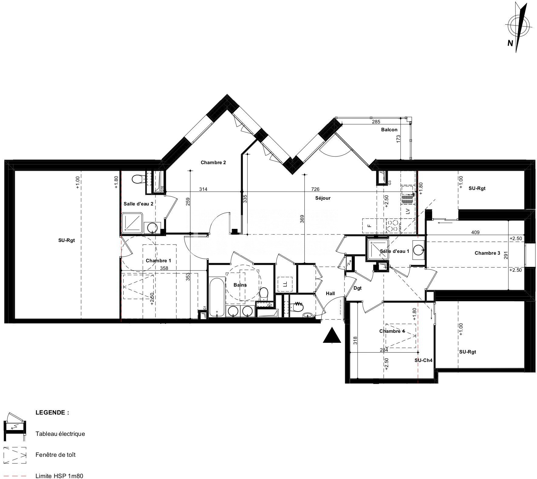 Appartement 5 pièces 99 m² Les Avanchers-Valmorel