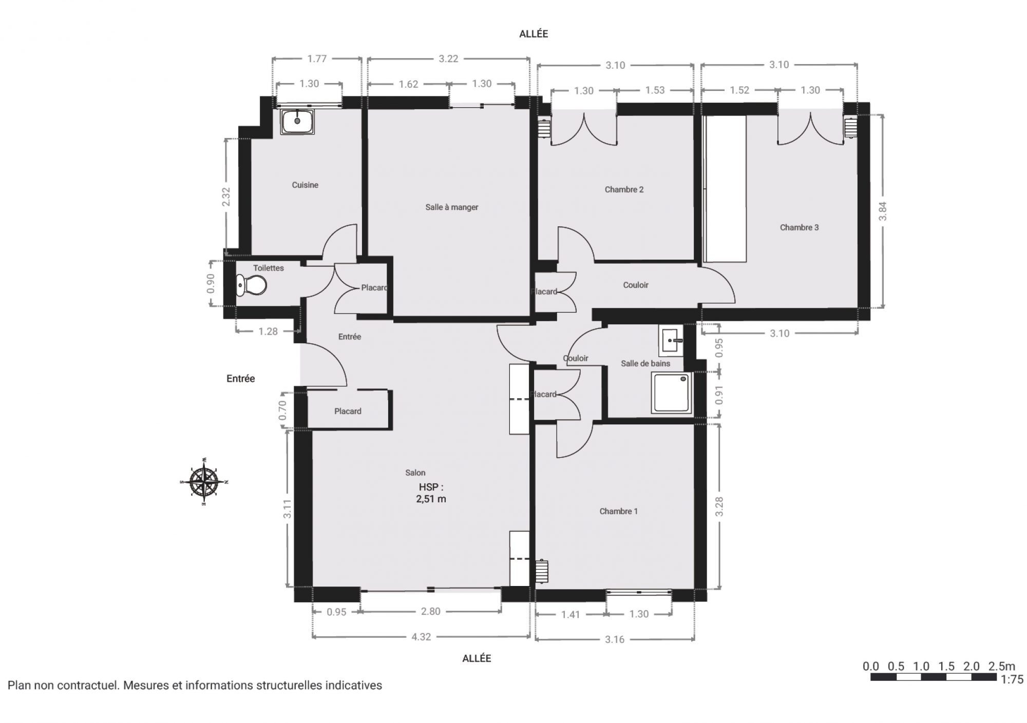 Appartement 5 pièces 83 m² Vaucresson