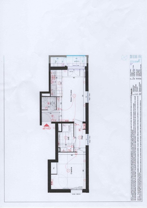 Appartement a louer franconville - 2 pièce(s) - 42.27 m2 - Surfyn