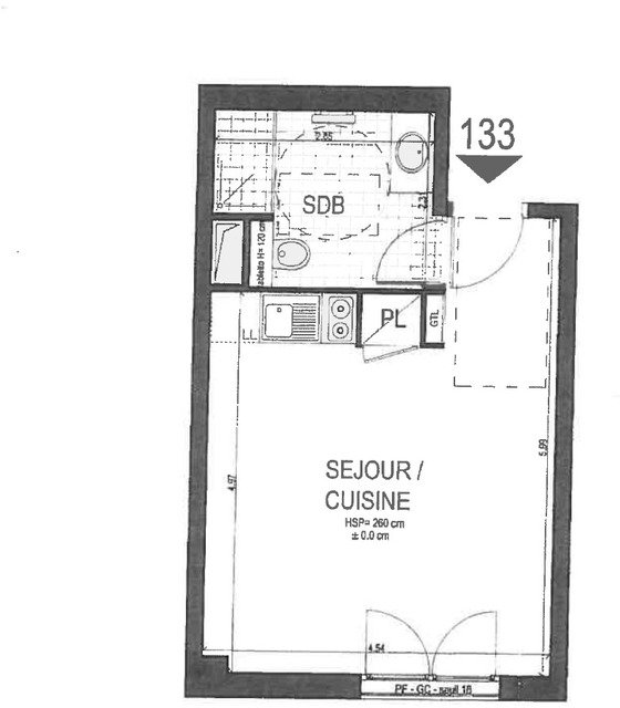 Appartement a louer boulogne-billancourt - 1 pièce(s) - 30 m2 - Surfyn