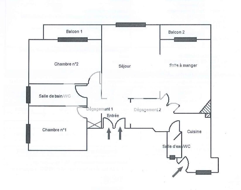 Appartement a louer paris-17e-arrondissement - 4 pièce(s) - 94.32 m2 - Surfyn