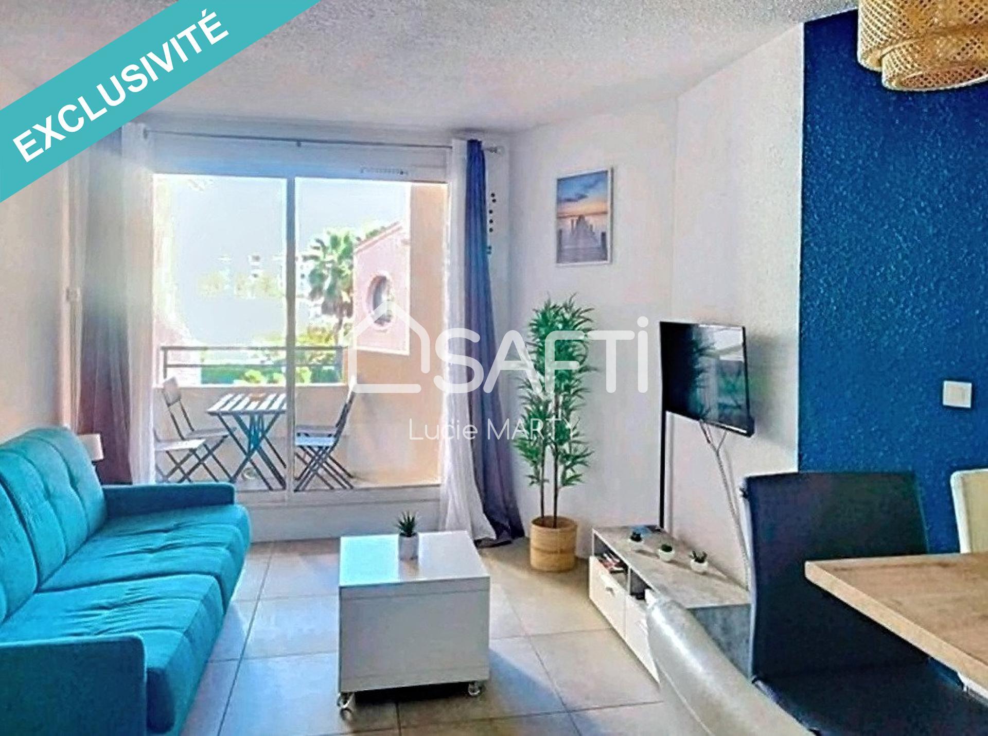 Appartement 1 pièce 27 m² Le Cap d'Agde