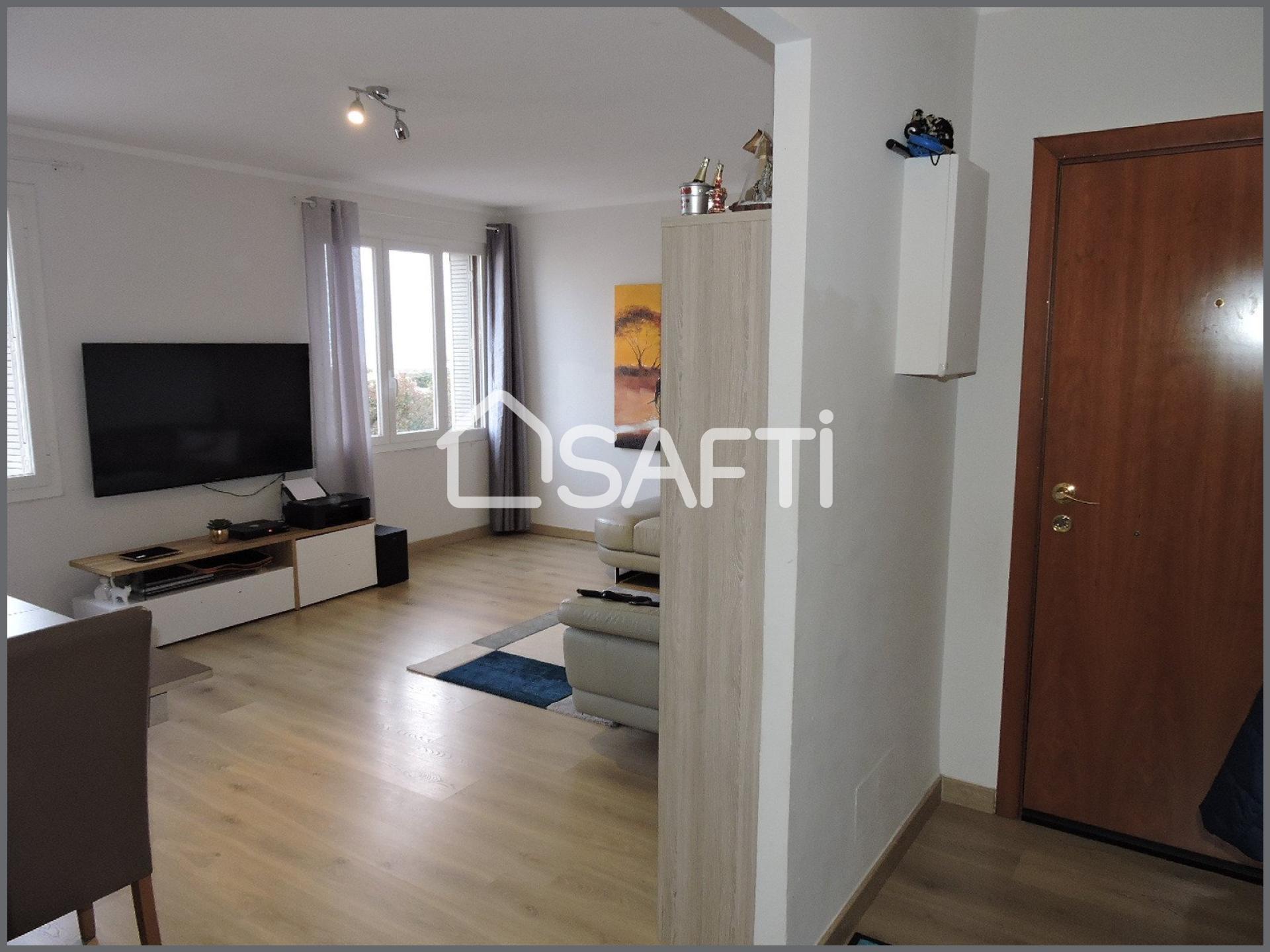 Appartement 3 pièces 66 m²