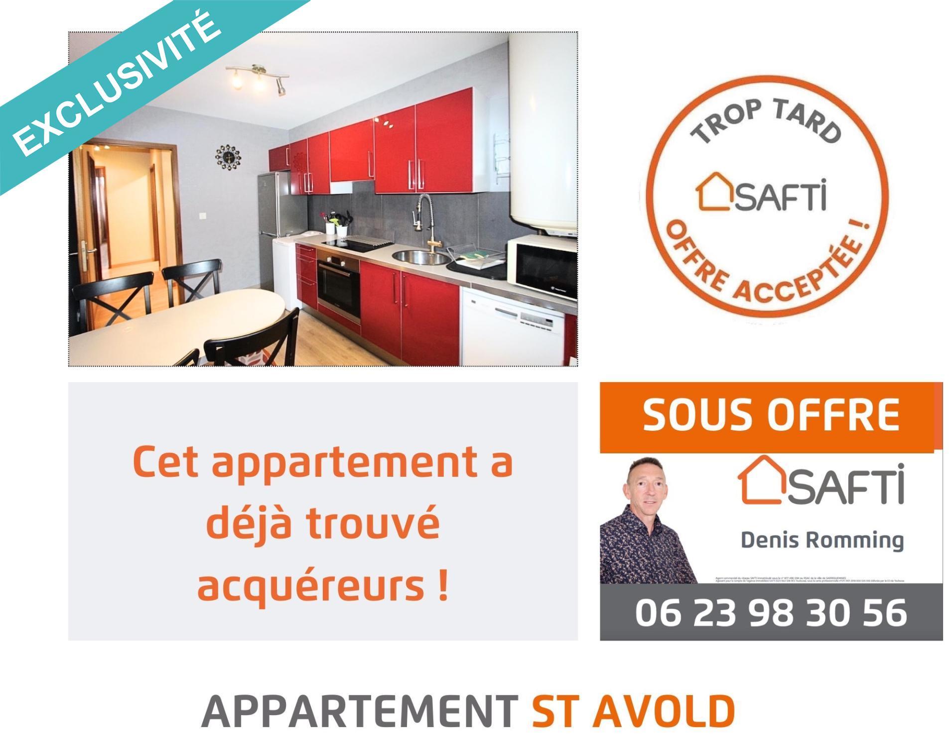 Appartement 4 pièces 71 m² Saint-Avold