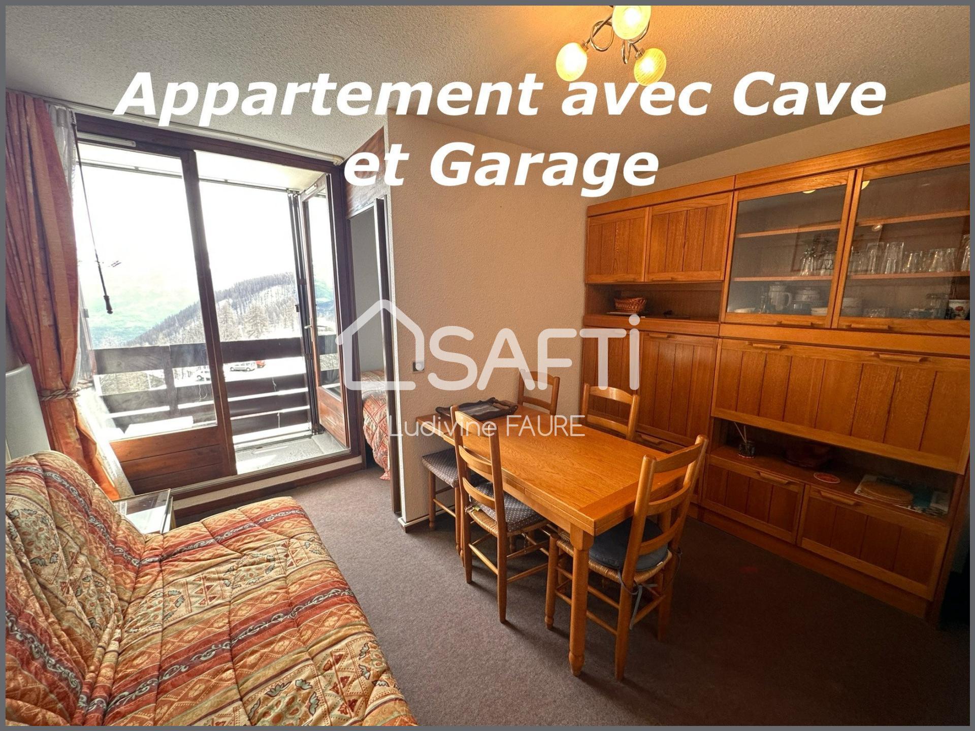 Appartement 2 pièces 23 m² Puy-Saint-Vincent